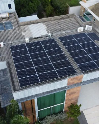 Instalação de energia solar em Bosque dos Poetas, Parnamirim - RN